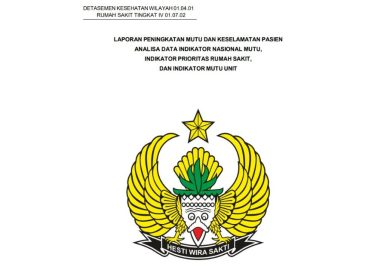 Cover - LAPORAN PMKP - ANALISIS INDIKATOR MUTU Cover - LAPORAN PMKP - ANALISIS INDIKATOR MUTU